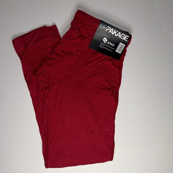 MYPAKAGE PJ RED - Insanely Soft & Comfortable Sleepwear Pajamas Size Medium NWT - Picture 3 of 8